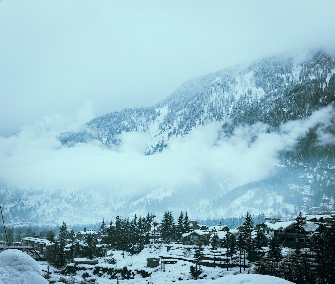 Best places to visit in India in December 2026: snowy Manali mountains