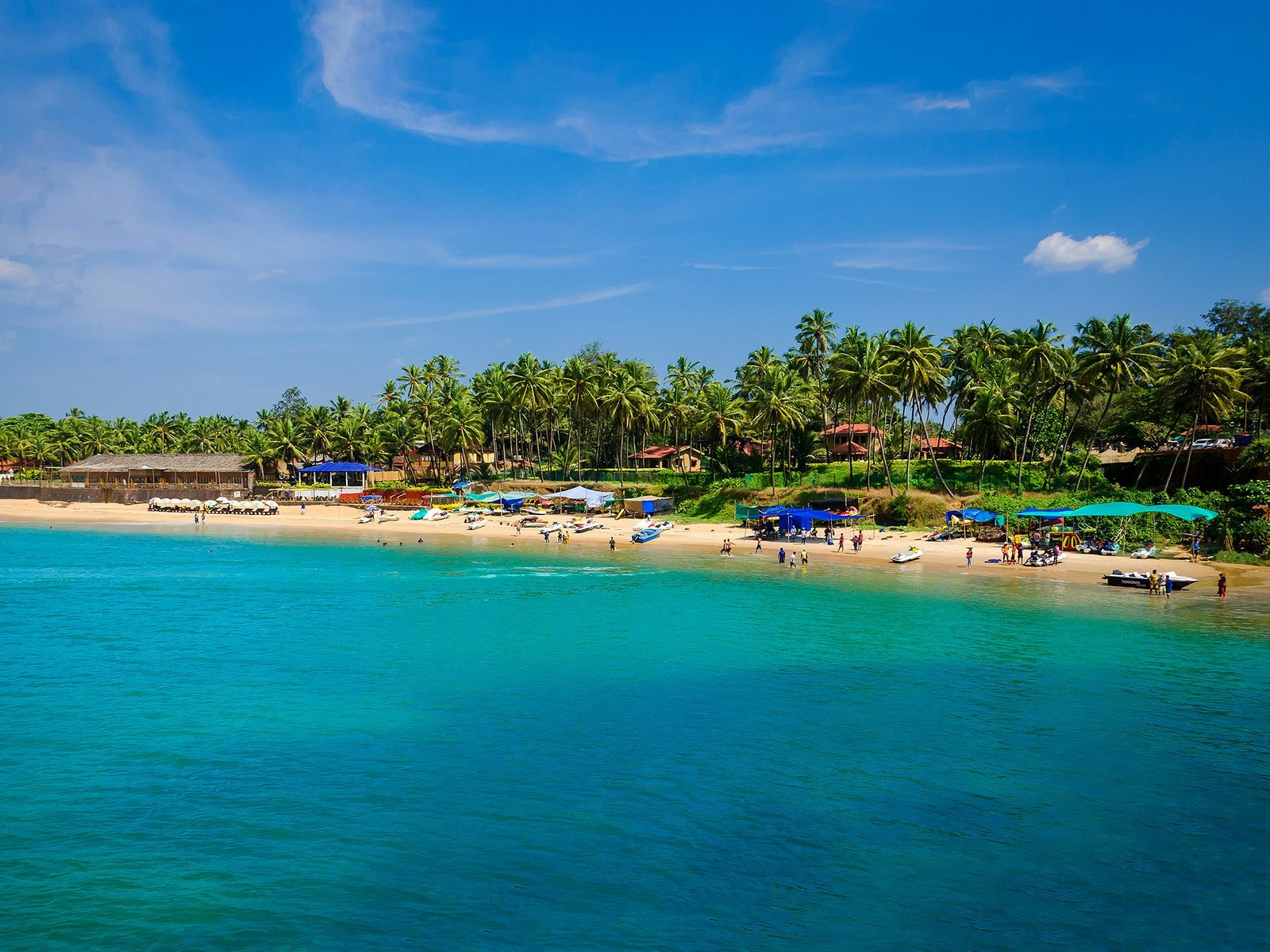 Places to visit in Goa in November: Goa coastline and beach