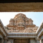 Vijaya Vittala temple complex in Hampi, Karnataka, with historic stone architecture.